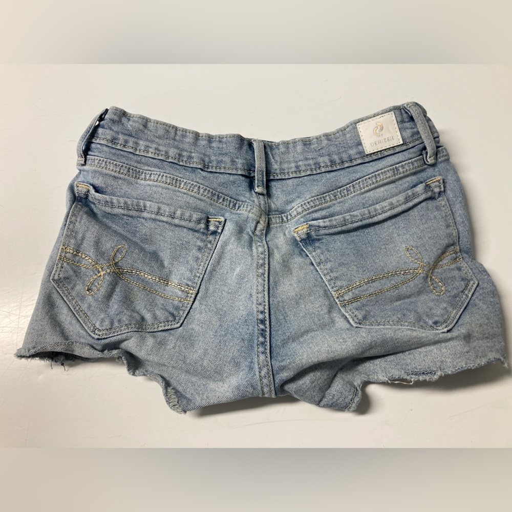 Denizen w26 shortie shorts light wash - Picture 7 of 8